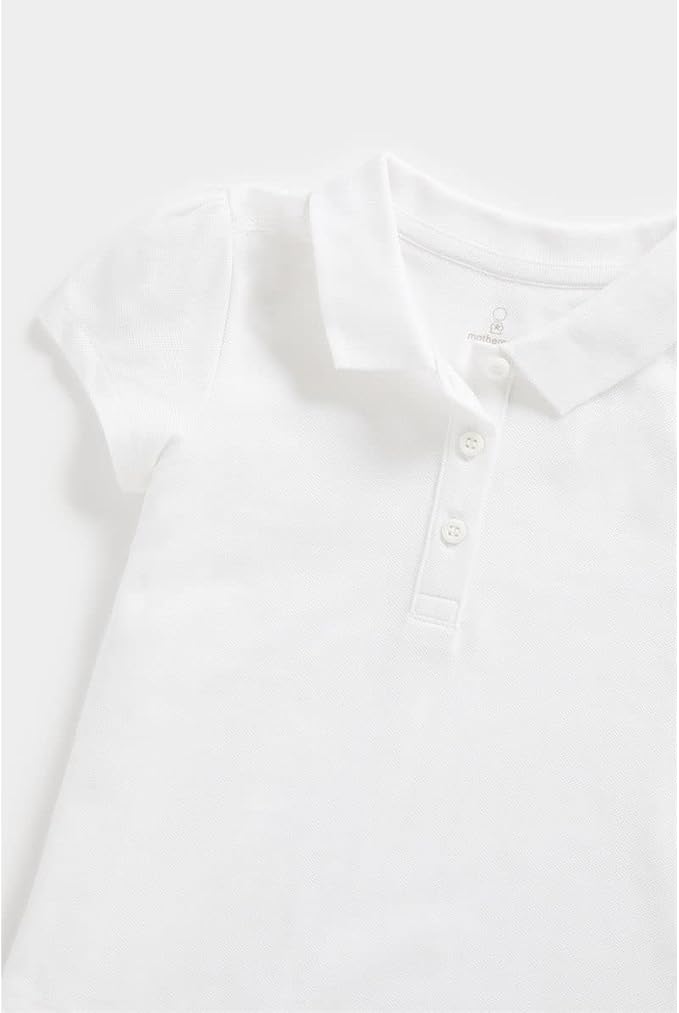 Polo Piqué Blanco