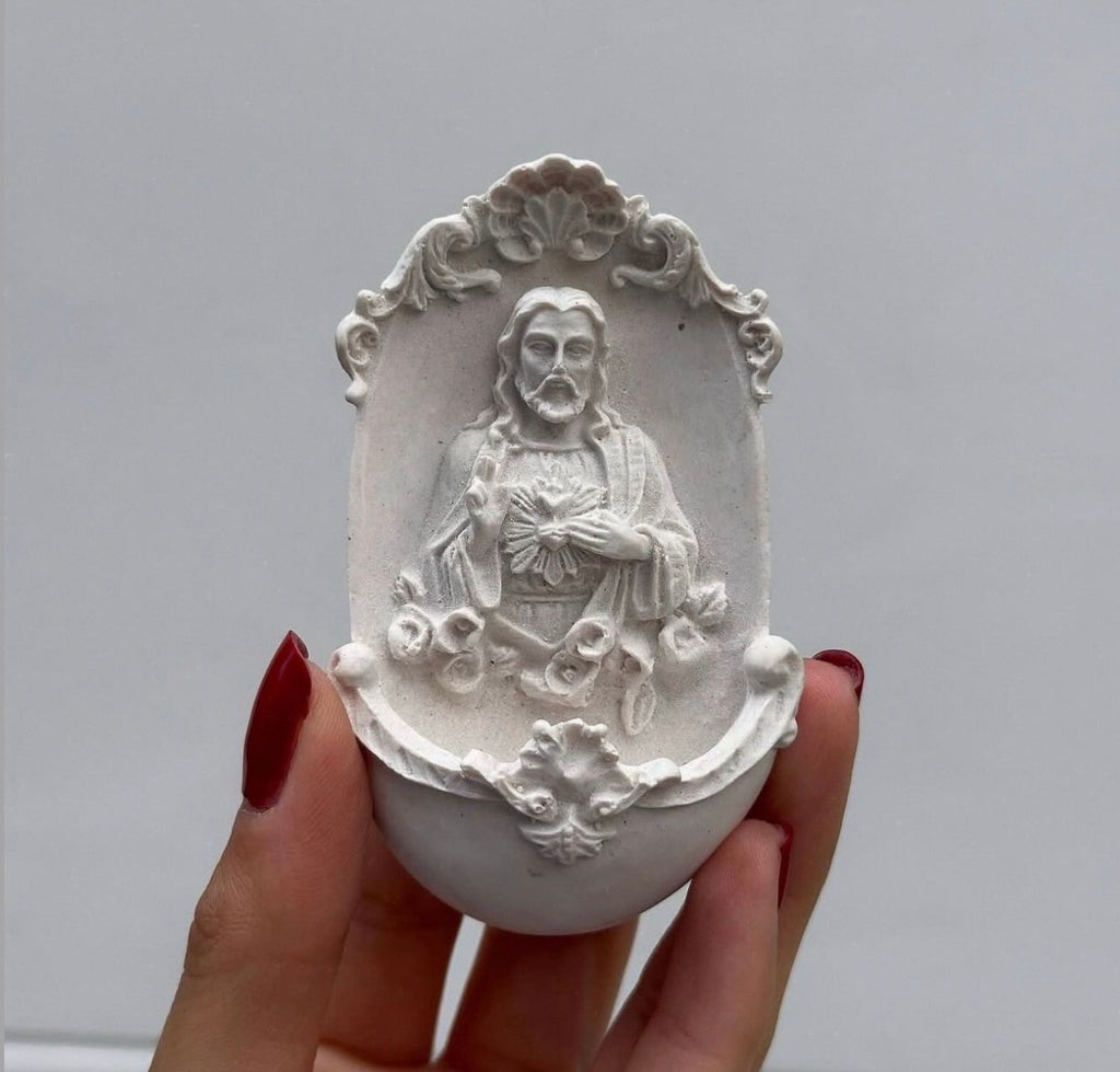 Pila de Agua Bendita - Sagrado Corazón de Jesús