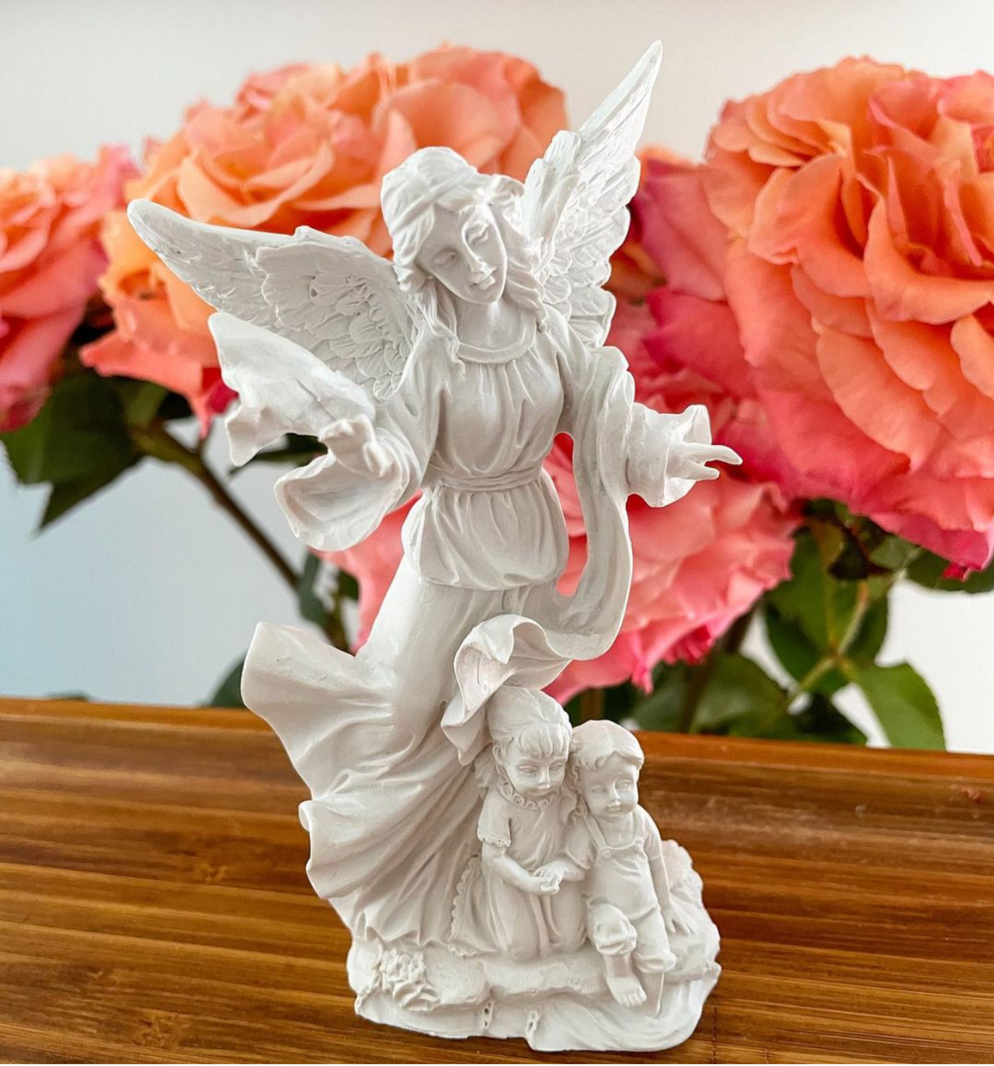 Ángel de la Guarda niños - 12 cm