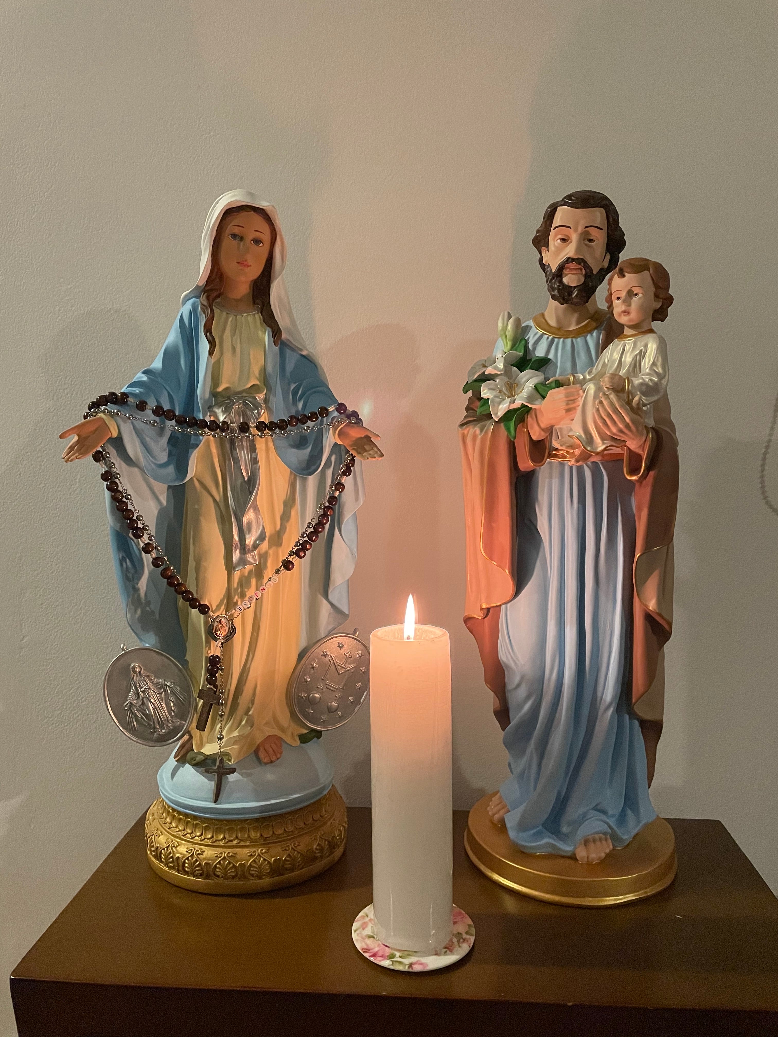 San José con bebé