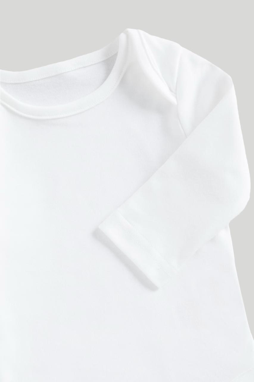 Pack x7 Bodies Blancos Manga Larga
