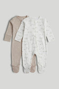 Pack x2 Pijamas Enterizas con Cremallera