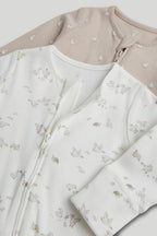 Pack x2 Pijamas Enterizas con Cremallera