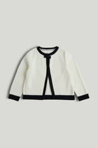 Cardigan Crema con Moños