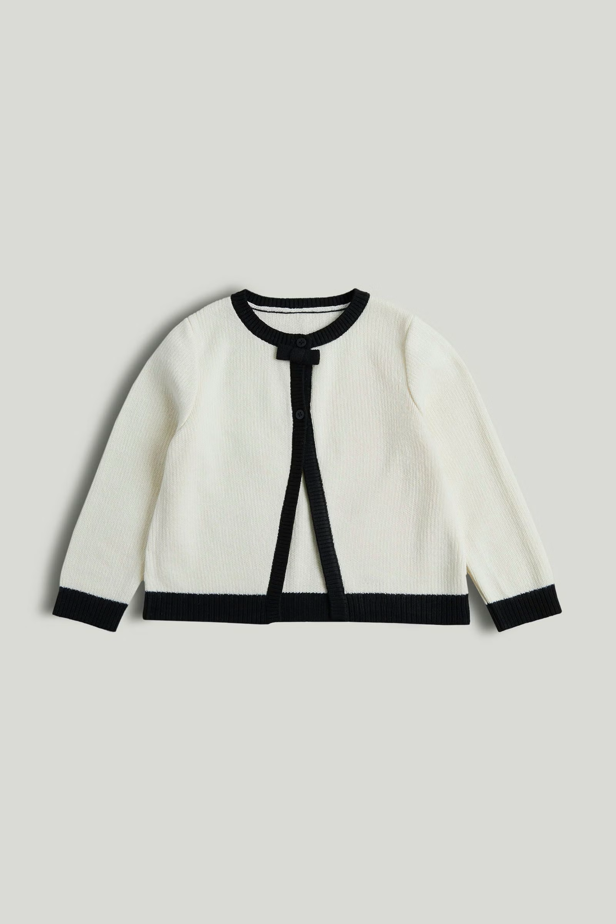 Cardigan Crema con Moños