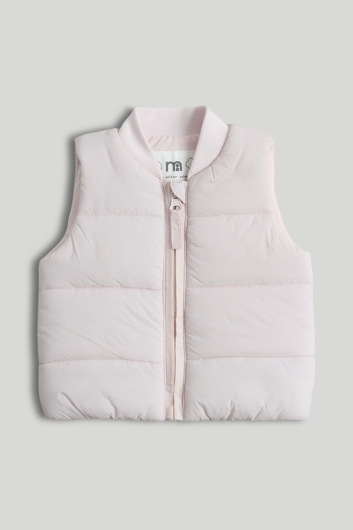 Chaleco Acolchado Rosado