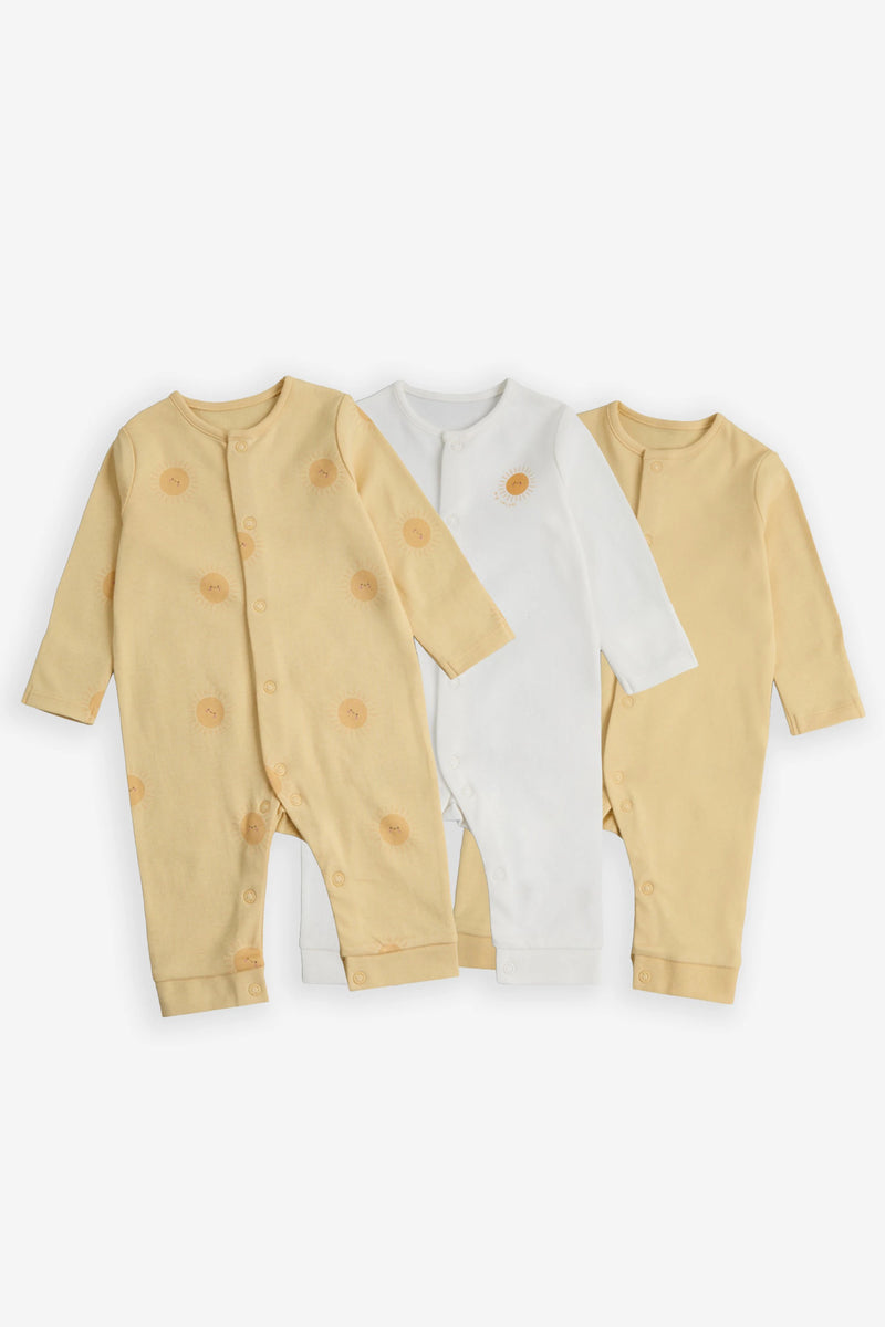 Pack x3 Pijamas Enterizas Manga Larga