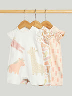 Pack x3 Rompers de Animalitos