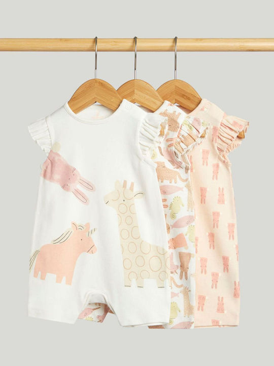 Pack x3 Rompers de Animalitos