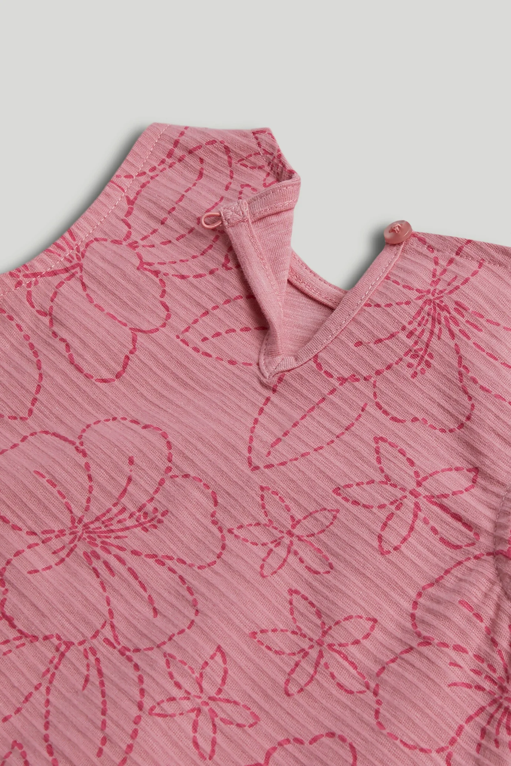 Vestido Floral Rosado