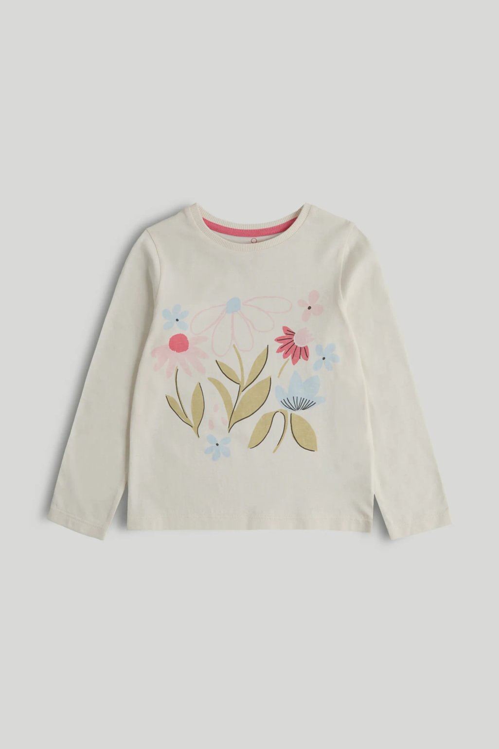 Camiseta Manga Larga Floral