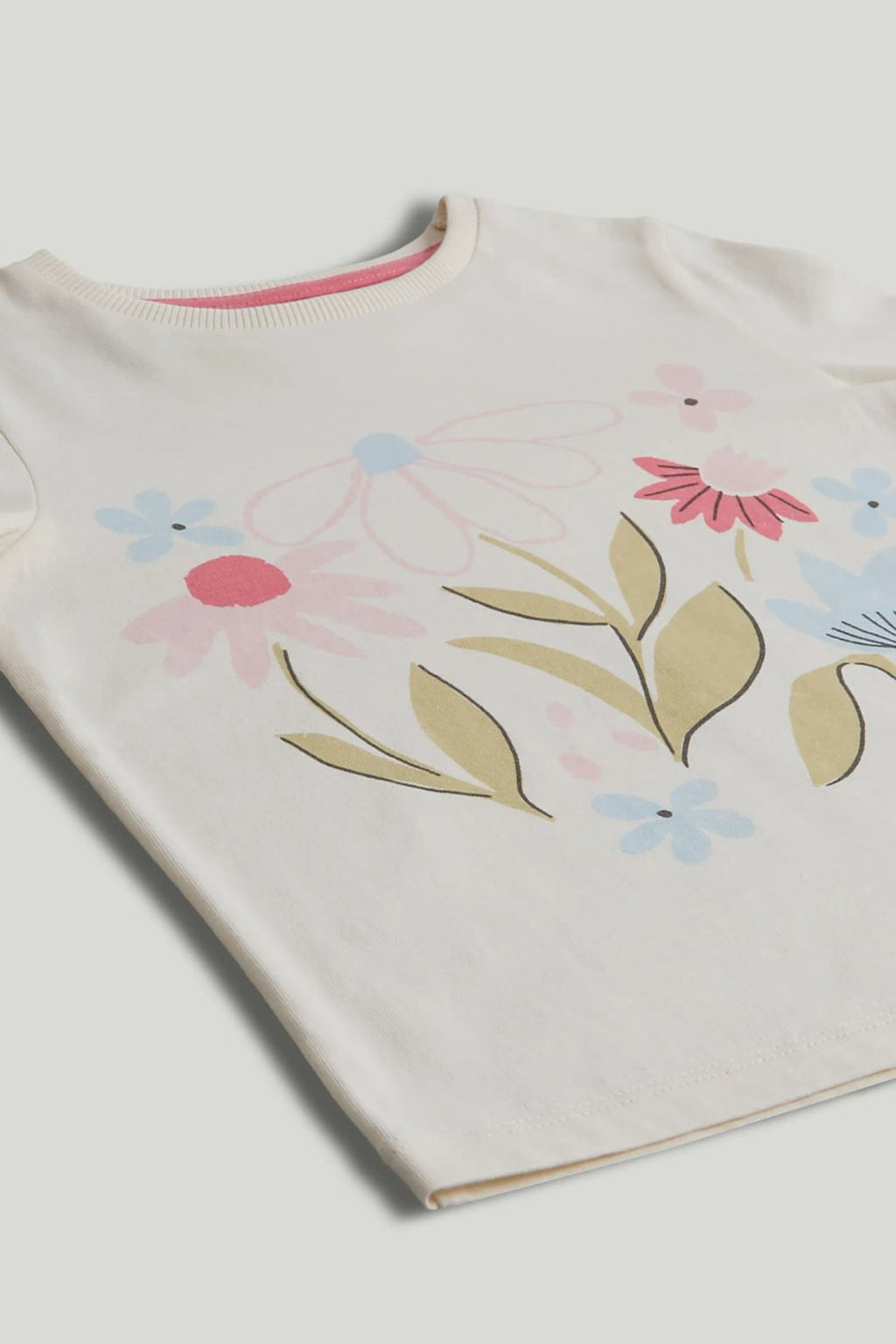 Camiseta Manga Larga Floral